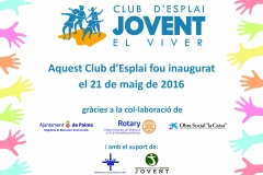 JOVENT CARTEL CLUB ESPLAI VIVER
